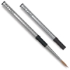 Round Travel Brush with Cap