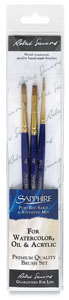Sapphire Pack W, Set of 3 Brushes