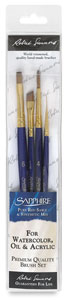 Sapphire Pack X, Set of 4 Brushes