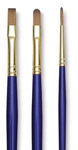 Sapphire Pack Z, Set of 3 Brushes