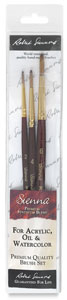 Sienna Pack S, Set of 3 Brushes