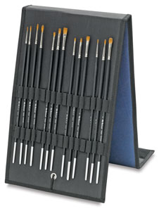 Kolinsky Sable Brush Easel Gift Set
