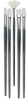Winton Hog Bristle Brushes, Set of 5