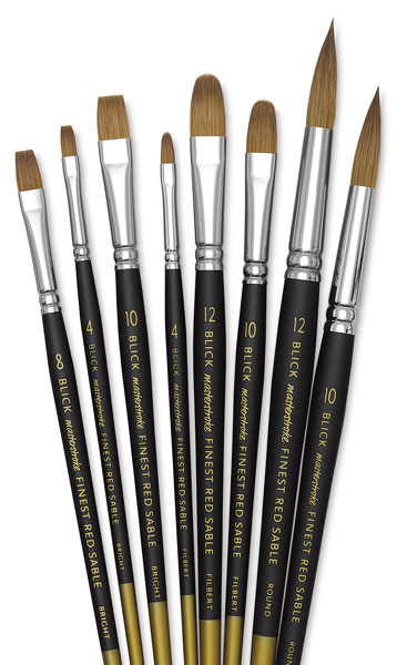 Blick Masterstroke Finest Red Sable Brushes
