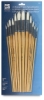 Round White Nylon, Set of 12