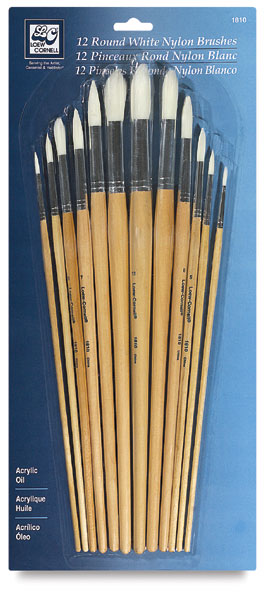 Round LH White Nylon