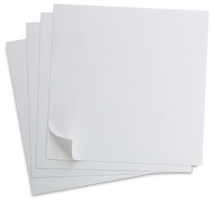 Stick-On Canvas Sheets, Pkg of 4