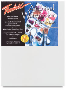 Watercolor Canvas, 3/4" thick