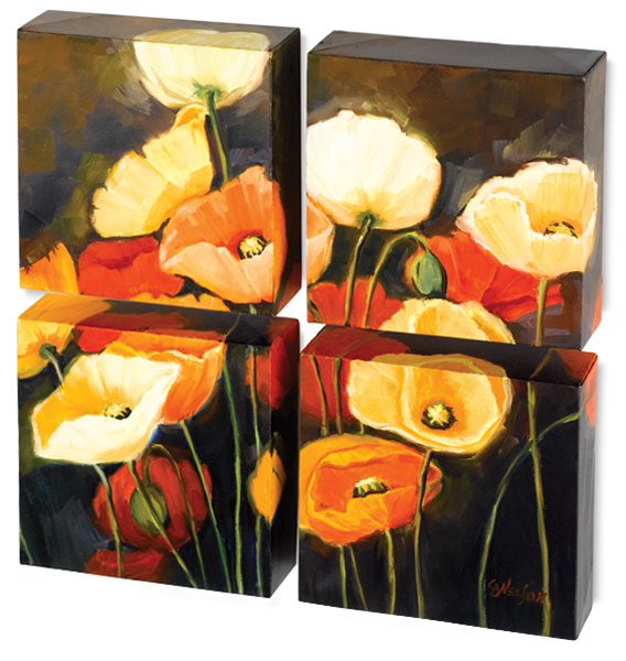 "Poppy Profusion"  by Carol Nelson 