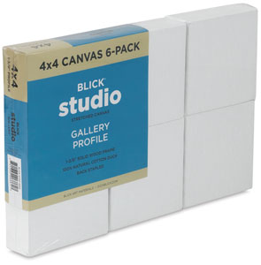Gallery Profile Canvas, Pkg of 6