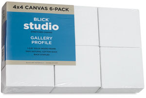 Gallery Profile Canvas, Pkg of 6