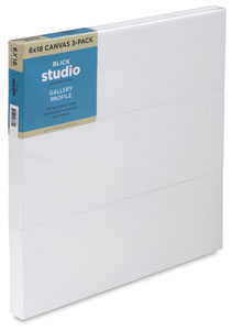 Gallery Profile Canvas, Pkg of 3