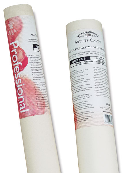 Triple-Primed Canvas Rolls