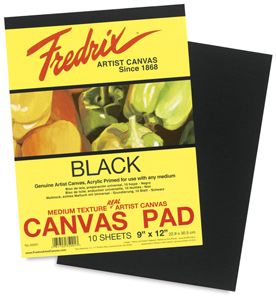 Black Canvas Pad
