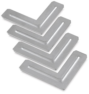 Steel Corners for Stretcher Bar, Pkg of 4