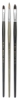 Acrylic Superior Grade Brushes, Set of 3