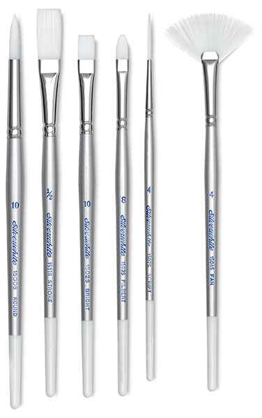 Silverwhite Sable Brushes