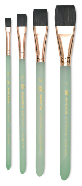 Aquarelle Square Wash Brushes