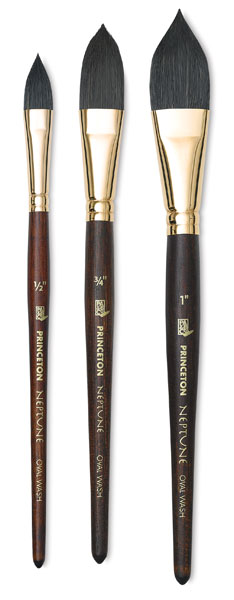 Oval Wash Brushes