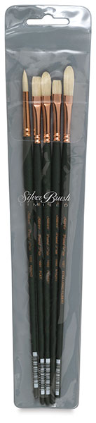 Grand Prix Brushes for Oil/Acrylic, Set of 5