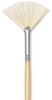 Hog Bristle Fan Brush