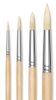 Hog Bristle Round Brushes