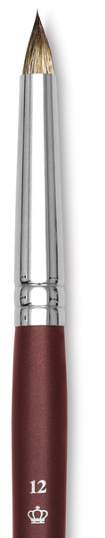 Short Round, Size 12, Short Handle