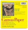 Canvas Paper Pad, 10 Sheets 6" × 6"