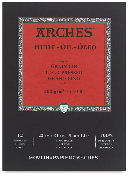 Oil Paper Pads, 12 Sheets