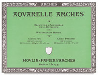 Arches Watercolor Blocks
