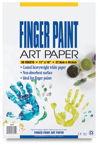 Finger Paint Paper, 50 Sheet Pack