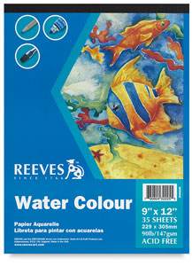 Watercolor Pad, 35 Sheets