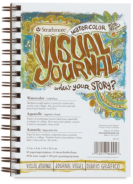Strathmore Visual Journals, Watercolor (90 lb)