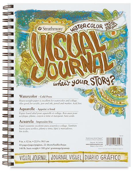 Strathmore Visual Journals, Watercolor (140 lb)