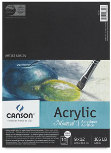 Acrylic Paper Pad, 10 Sheets