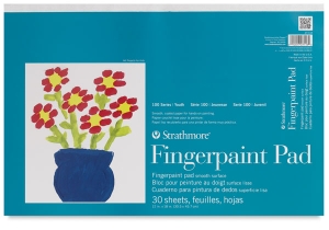 Fingerpaint Pad, 30 Sheets