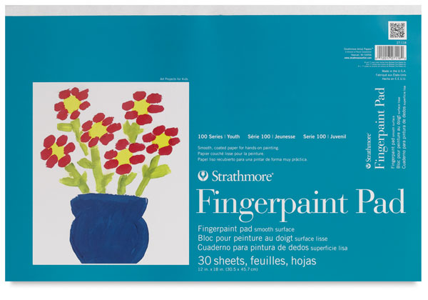 Fingerpaint Pad, 30 Sheets