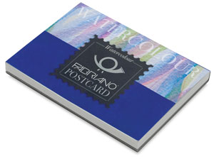 Watercolor Postcard Pad, 20 Sheets