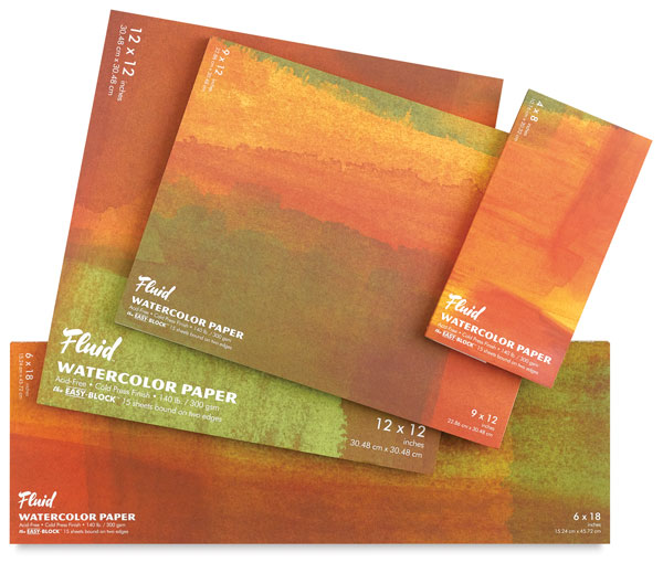 Easy-Block Watercolor Paper Blocks