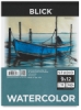 Watercolor Pad, 15 Sheets, Tapebound
