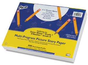 500 Sheet Ream,  Ruled 5/8" &times; 5/16" &times; 5/16" 
