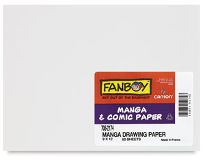 Manga Drawing Paper, Package of 50 Sheets
