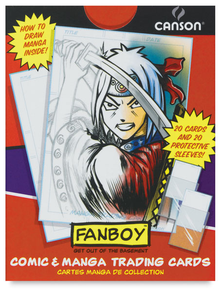 Comic & Manga Trading Cards, Pkg of 20