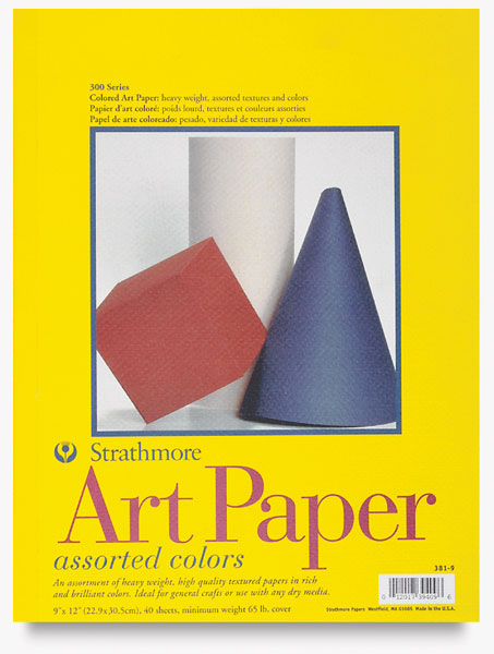 Colored Art Paper Pad