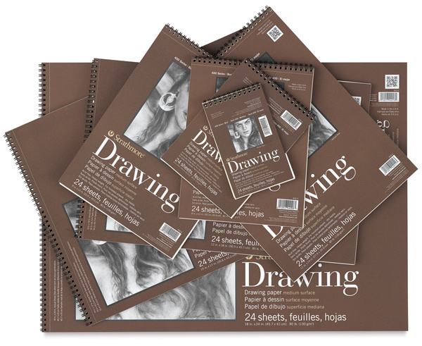 strathmore-400-series-drawing-paper-pads-blick-art-materials