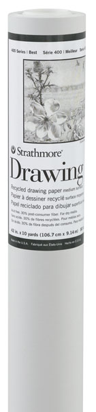 Recycled Drawing Paper, Roll