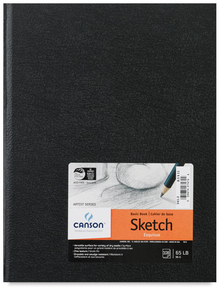 Sketchbook,  8&frac12;" &times; 11" 