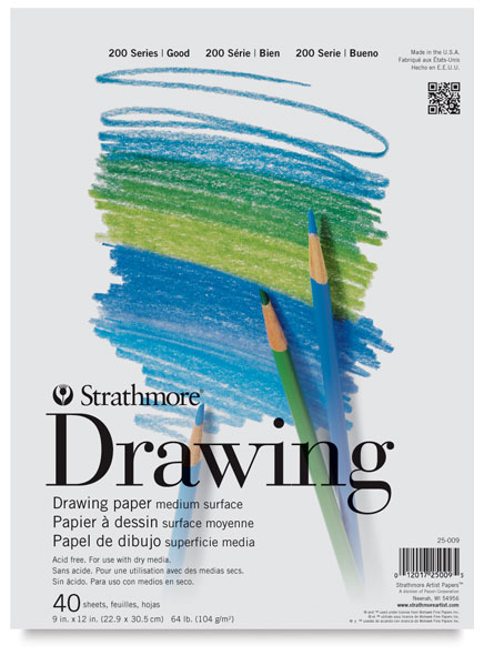 Drawing Paper Pad, 40 Sheets