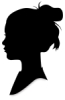 Black Silhouette Paper, Pkg of 25 Sheets