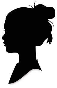 Black Silhouette Paper, Pkg of 25 Sheets